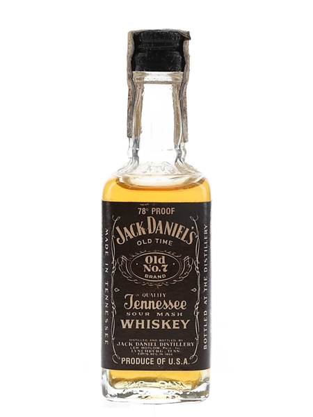 Jack Daniel's Old No.7 Bottled 1970s 5cl / 44.5%