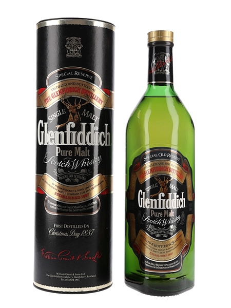 Glenfiddich Special Old Reserve Pure Malt Bottled 1990s 100cl / 43%