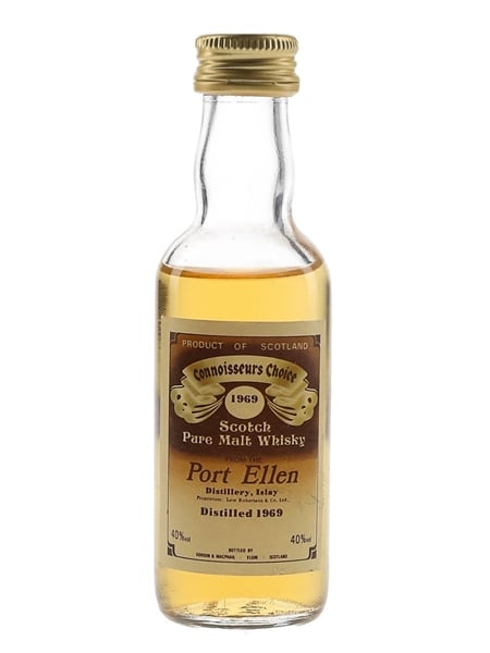 Port Ellen 1969 Connoisseurs Choice Bottled 1980s - Gordon & MacPhail 5cl / 40%