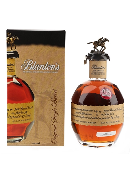 Blanton's Original Single Barrel No. 566 Bottled 2020 - Gordon & MacPhail 70cl / 46.5%