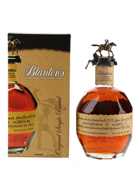 Blanton's Original Single Barrel No. 406 Bottled 2021 70cl / 46.5%