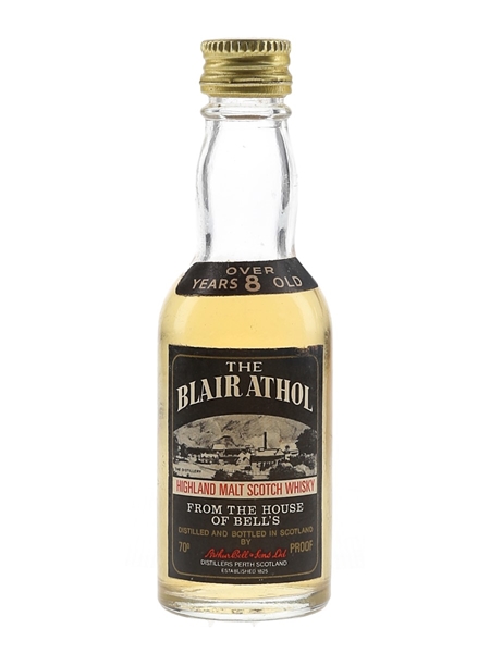 Blair Athol 8 Year Old Bottled 1970s 5cl / 40%