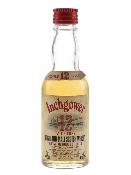 Inchgower 12 Year Old Bottled 1970s 5cl / 40%