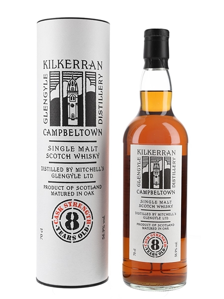 Kilkerran 8 Year Old Cask Strength Bottled 2021 70cl / 56.9%