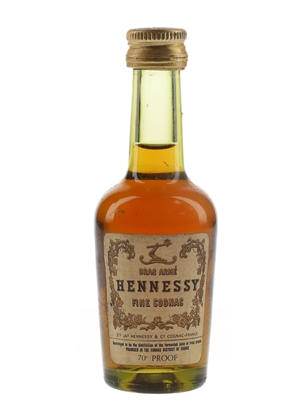 Hennessy Bras Arme Bottled 1970s 5cl / 40%