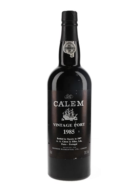 Calem 1985 Vintage Port Bottled 1987 75cl / 20%