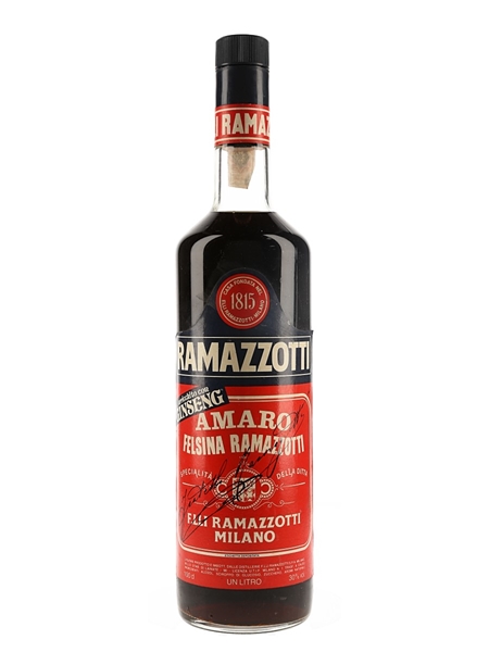 Ramazzotti Amaro Bottled 1980s 100cl / 30%