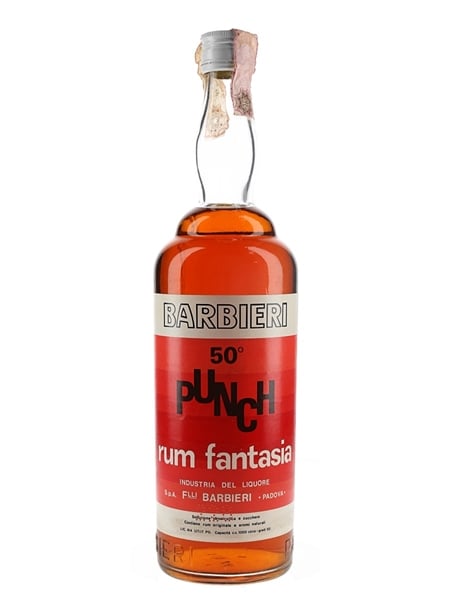 Barbieri Punch Rum Fantasia Bottled 1970s 100cl / 50%