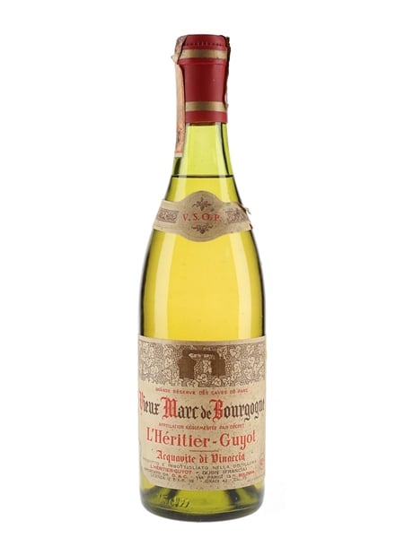 L'Heritier Guyot Vieux Marc De Bourgogne VSOP Bottled 1960s-1970s - D&C 75cl / 42%