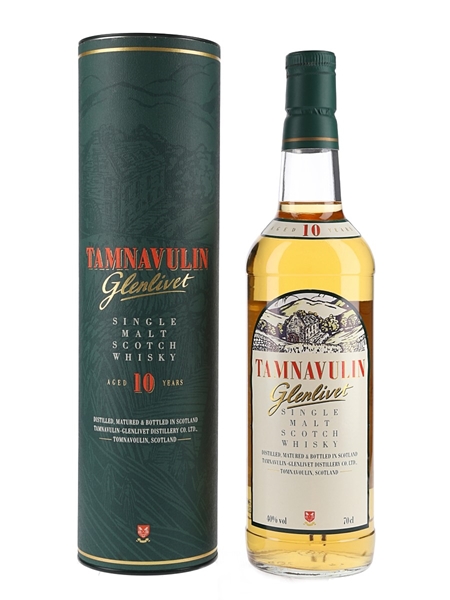 Tamnavulin Glenlivet 10 Year Old Bottled 1990s 70cl / 40%