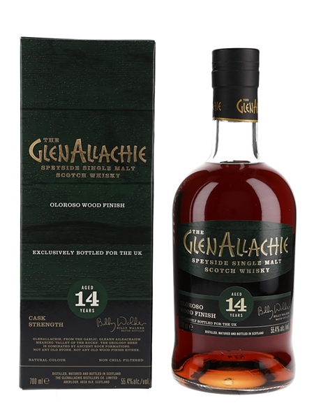 Glenallachie 14 Year Old Oloroso Wood Finish UK Exclusive 70cl / 55.4%