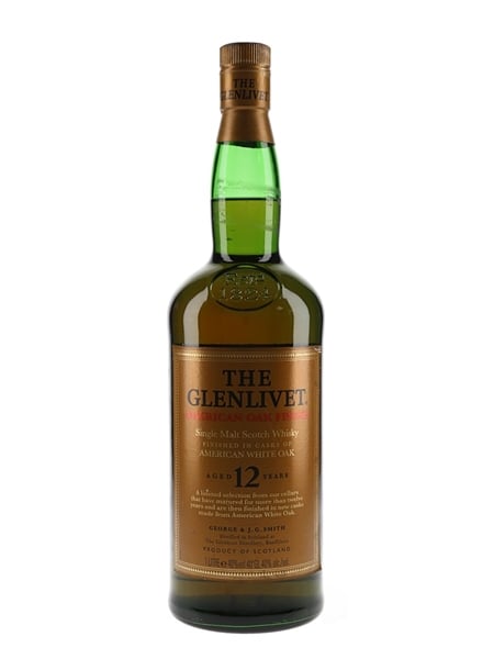 Glenlivet 12 Year Old American Oak Finish Bottled 2000s 100cl / 40%