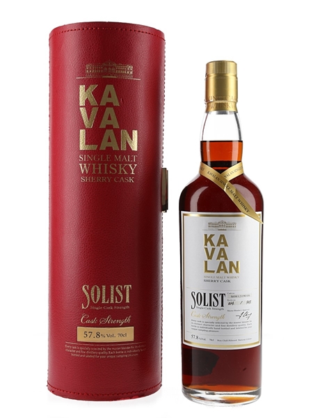 Kavalan Solist Sherry Cask Bottled 2014 70cl / 57.8%