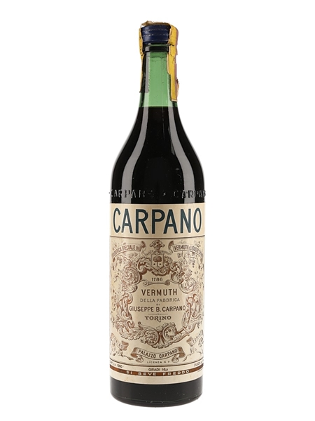 Carpano Vermuth Bottled 1960s 100cl / 16.5%