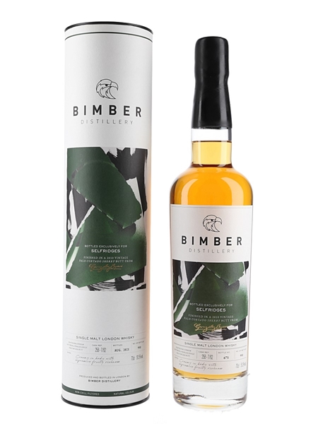 Bimber Palo Cortado Sherry Butt Finish Bottled 2021 - Selfridges Exclusive 70cl / 51.5%