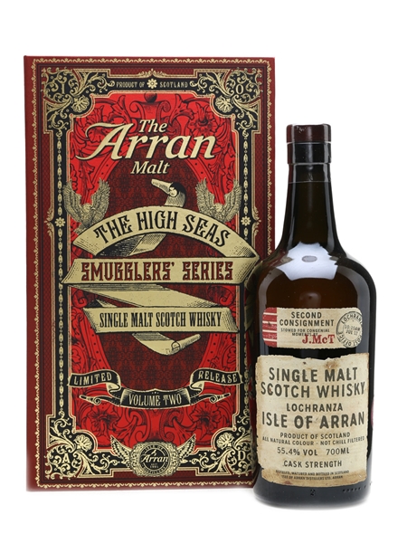 Arran The High Seas Smugglers' Series Volume Two 70cl / 55.4%