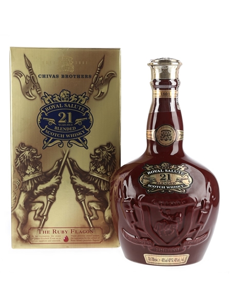 Royal Salute 21 Year Old Bottled 2014 - The Ruby Flagon 70cl / 40%