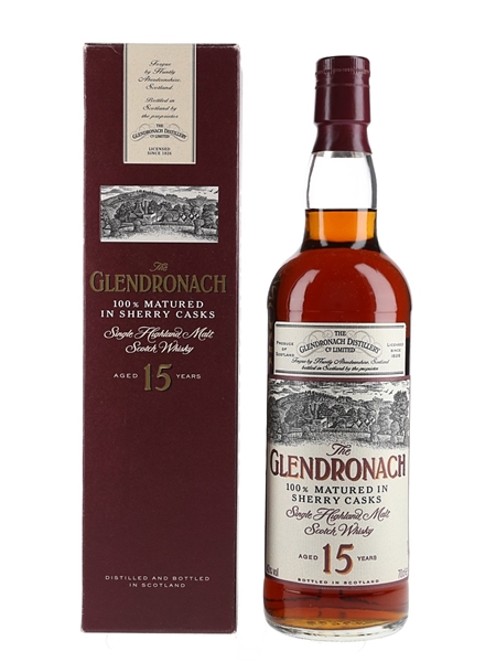 Glendronach 15 Year Old Bottled 1990s 70cl / 40%