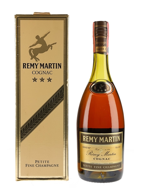 Remy Martin 3 Star Cognac Bottled 1980s 70cl / 40%