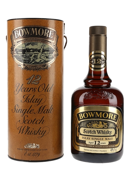 Bowmore 12 Year Old Bottled 1980s 75cl / 40%