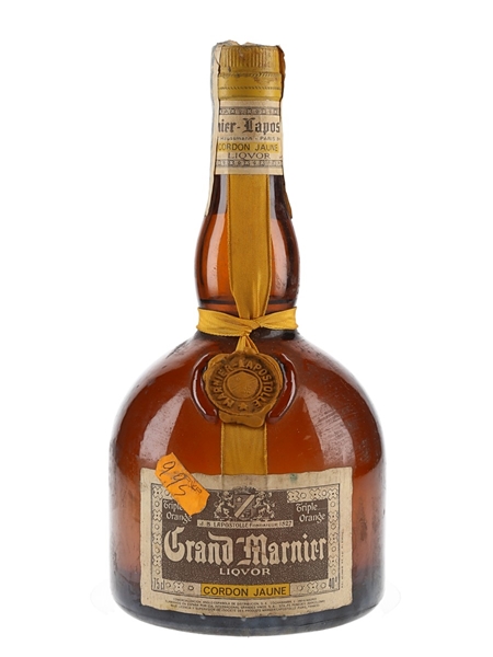 Grand Marnier Cordon Jaune Liqueur Bottled 1970s-1980s - Spain 75cl / 40%