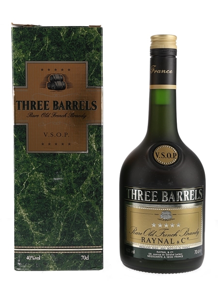 Three Barrels VSOP 5 Star Bottled 1990s 70cl / 40%