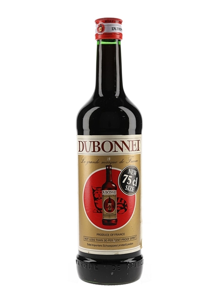 Dubonnet Wine Aperitif Bottled 1970s - Schweppes 75cl / 17%