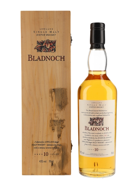 Bladnoch 10 Year Old Flora & Fauna 70cl / 43%