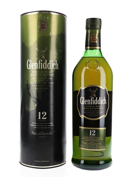 Glenfiddich 12 Year Old Old Presentation 100cl / 43%