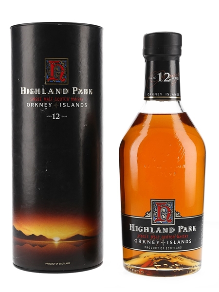 Highland Park 12 Year Old Bottled 1990s 70cl / 40%