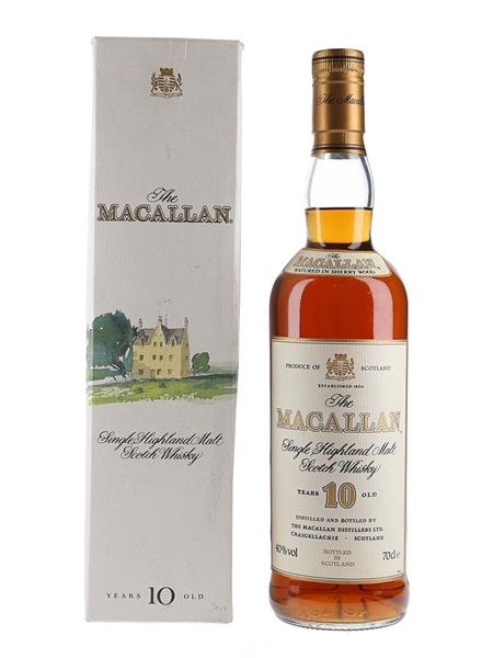 Macallan 10 Year Old Bottled 1990s 70cl / 40%