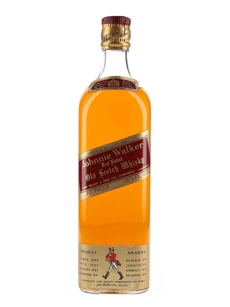 Johnnie Walker Red Label Bottled 1960s 75.7cl / 40%