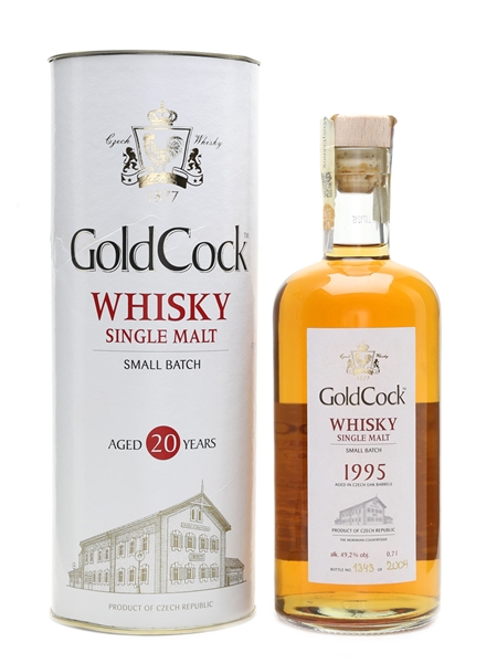 Gold Cock 20 Year Old Small Batch Czech Republic - Rudolf Jelinek 70cl / 49.2%