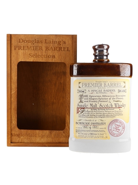 Bowmore 9 Year Old Premier Barrel Douglas Laing - Ceramic Decanter 70cl / 46%