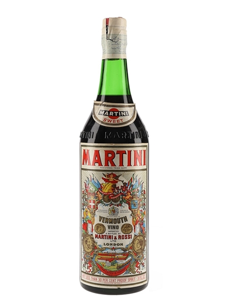 Martini Sweet Vermouth Bottled 1970s 88cl / 17%