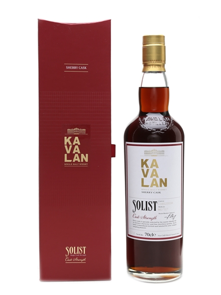 Kavalan Solist Sherry Cask Distilled 2010 70cl / 57.8%