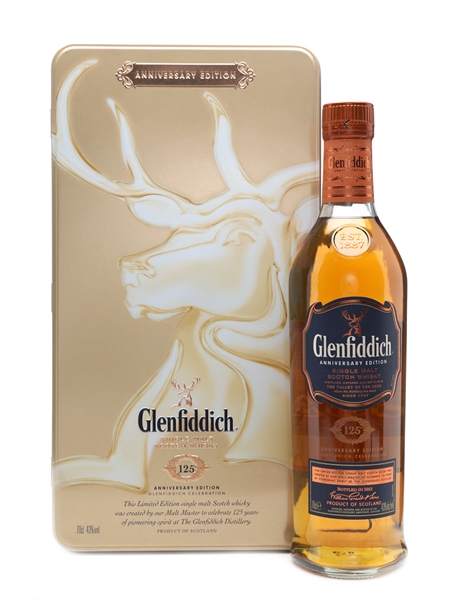 Glenfiddich 125th Anniversary Edition Bottled 2012 70cl / 43%