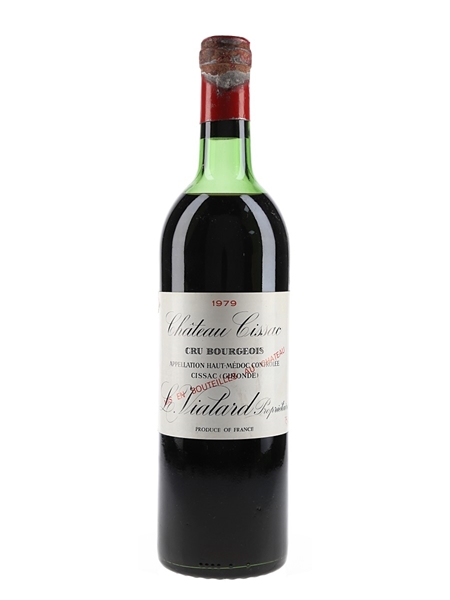 Chateau Cissac 1979 Haut Medoc - Cru Bourgeois 75cl / 12.5%