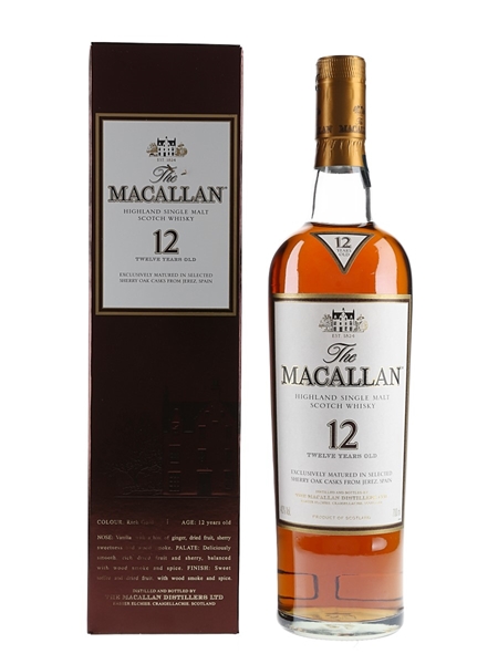 Macallan 12 Year Old - Lot 118649 - Buy/Sell Macallan Whisky