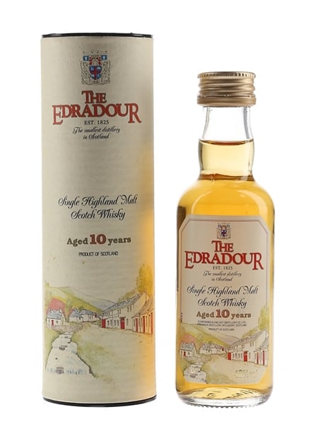 Edradour 10 Year Old Bottled 1980s-1990s 5cl / 40%