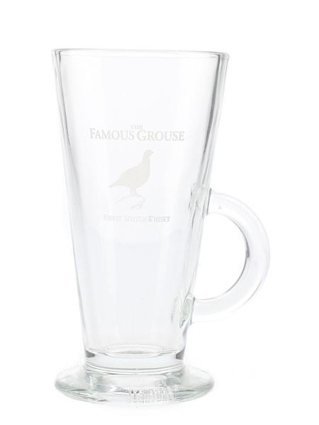 Famous Grouse Glass Mug  15cm Tall