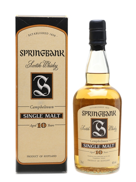 Springbank 10 Year Old Early 2000s - BeNeLux 70cl / 46%