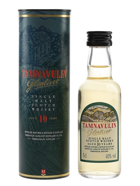 Tamnavulin Glenlivet 10 Year Old Bottled 1990s 5cl / 40%