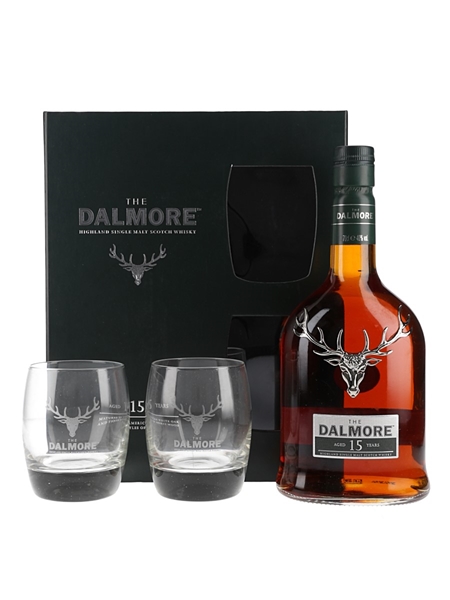 Dalmore 15 Year Old Glasses Pack 70cl / 40%