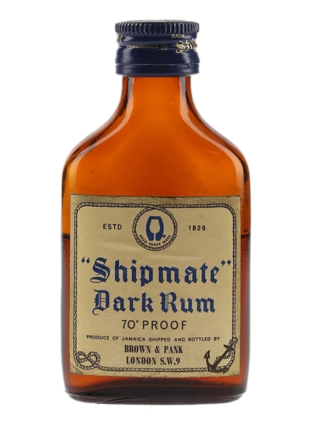 Shipmate Dark Rum Bottled 1960s 5cl / 40%