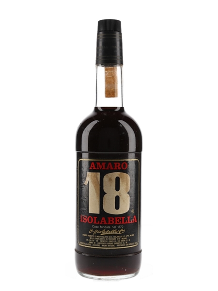 Isolabella 18 Amaro Bottled 1970s 100cl / 30%