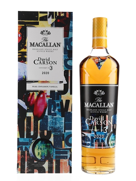 Macallan Concept Number 3 2020 Release - David Carson 70cl / 40.8%