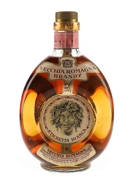 Buton Vecchia Romagna Etichetta Bianca Brandy Bottled 1970s 75cl / 40%