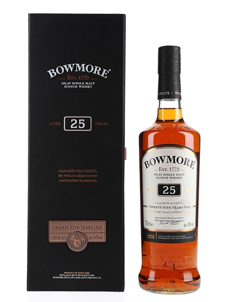 Bowmore 25 Year Old  70cl / 43%