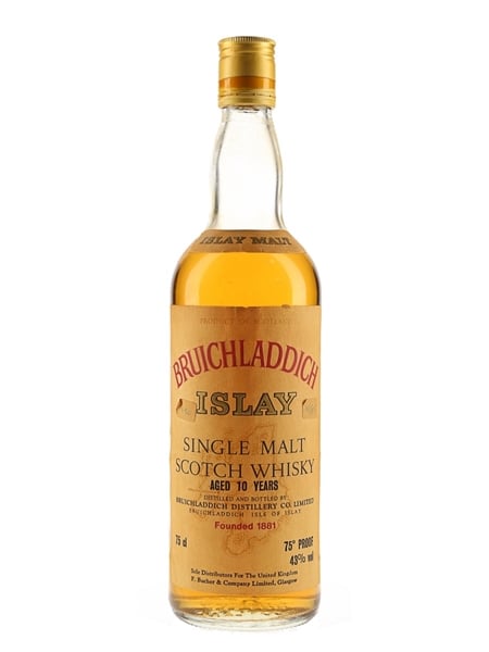 Bruichladdich 10 Year Old Bottled 1970s-1980s - Bucher & Co. 75cl / 43%